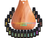 Aromatherapy Essential Oil Diffuser Gift-Set Ultrasonic Diffuser  - £51.07 GBP