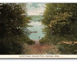 Lovers Lane Lakeside Park Harrison Michigan MI UNP DB Postcard W18 - $3.91