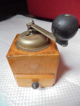 COFF COFFEE GRINDER in wood and metal Original from 1960s Working - $26.00