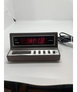 Vintage Windsor Time LED Digital Miniature Alarm Clock Model 1601 Tested... - £8.79 GBP