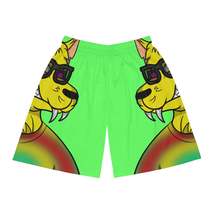 Wolve Cyborg Tie Dye Wolf Shirt Yellow Fur Cool Sun Glasses Basketball S... - £40.06 GBP+