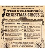 Christmas Circus At The Coliseum Advertisement 1963 NYC Morty Gunty DWDD17 - £47.18 GBP