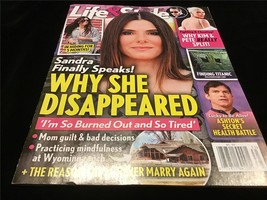 Life &amp; Style Magazine Aug 29, 2022 Sandra Bullock Speaks!  Why She Disappeared! - £7.12 GBP