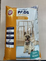 Arm &amp; Hammer for Dogs Puppy Training Pads with Attractant, Leak-Proof, O... - $24.25