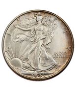 1943 Dólar De Medio Libertad Caminante De Plata 50C (Condición Elección BU) - $78.70