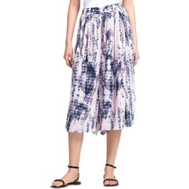 DKNY Womens Printed Pull On Culottes Skirt Size Large Color Rose Combo - £61.50 GBP