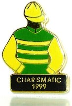 CHARISMATIC - 1999 Kentucky Derby Winner Jockey Silks Pin - £15.47 GBP