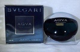 Bvlgari Aqva Pour Homme 100ml 3.4.Oz Eau de Toilette Spray - £58.08 GBP