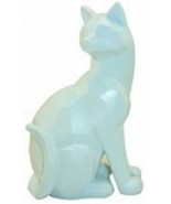 Origami Kitty Cat Figurine Statue Sandstone Resin 9.5&quot; H - $38.99 CAD