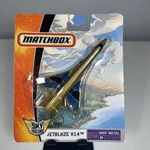 Matchbox 1:64 Sky Busters Jetblaze X14 MBX Metal MO188 - £6.22 GBP