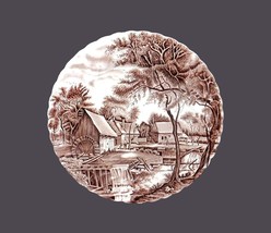 Johnson Brothers Watermill Brown dinner plate made in England. - £24.67 GBP