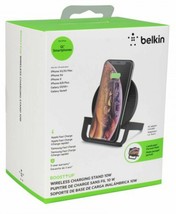 Authentic Belkin Wireless Charging Stand 10W for all iphone and samsung models - £21.52 GBP