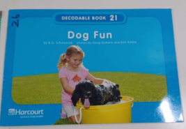 Harcourt School Publishers Decodable Book Bk 21 dog fun paperback (121-58) - £4.68 GBP