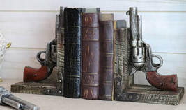 Rustic Western Bookends Figurine Set - £34.36 GBP