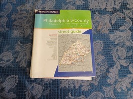Rand McNally Philadelphia 5 County Street Guide - $19.79