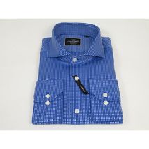 Men's Shirt Charles TYRWHITT 100% Cotton Cut-away Collar CHT-27 Royal Blue image 4