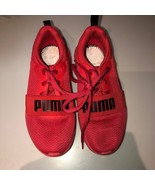 Puma Wired Run AC Red Lace Up Athletic Shoes Sneakers SZ 3C - $206.79 MXN