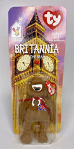 2000 Ty McDonalds Beanie Baby Legends &quot;Britannia&quot; Retired British Bear BB12 - £7.90 GBP
