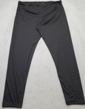 Cuddl Duds Climatesmart Lounge Pants Women 2X Black Stretch Straight Leg... - £15.71 GBP