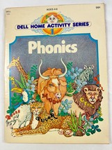 Vintage 1970 Dell Home Activity Series - Phonic Book 1 - Workbook #7085 - £9.48 GBP