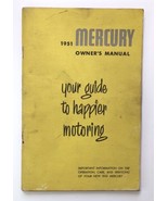 1951 MERCURY OWNER&#39;S MANUAL  / Vintage &#39;51 Original Handbook Motor Car G... - £23.59 GBP