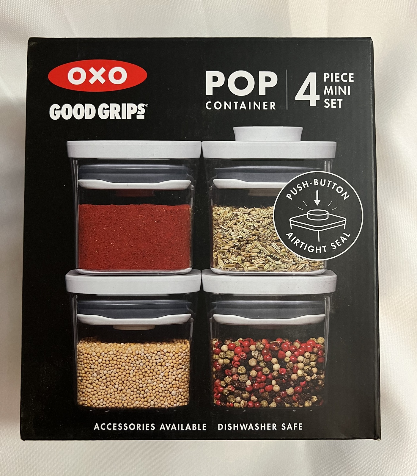 OXO Good Grips 4-Piece Mini POP Container set - $29.95