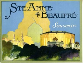 Ste Anne de Beaupre Souvenir Book Cyclorama of Jerusalem in Quebec Canada - £14.26 GBP