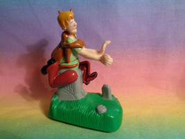 Vintage 1996 Burger King Cartoon Network Scooby-Doo &amp; Shaggy Rolling Toy  - £1.97 GBP