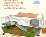 Guinea Pig Cage with Rotating Exercise Wheel Small Pet for Guinea Pigs &amp;... - $128.00
