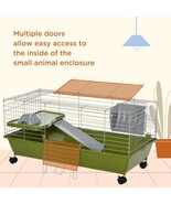 Guinea Pig Cage with Rotating Exercise Wheel Small Pet for Guinea Pigs &amp;... - $128.00