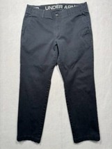 Under Armour Showdown Chino Golf Pants Black Straight Leg 1306325 Tag Me... - $362.18 MXN