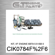 CIK0784F/6 Kit I/F Engine 6BTA 5.9 Isb 0.50 Mm Maxiforce (New Aftermarket) - £632.31 GBP