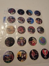 Lot Of 20 Vintage POGs Misc. Knotts Berry Farm Snoopy Socal Pog Champion... - $23.77