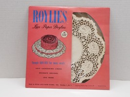 VTG Roylies Paper Lace Doilies Coaster 10&quot; Round Floral Entertaining Dec... - £7.82 GBP