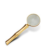 L&#39;OBJET Bambou Magnifying Glass 24K Gold Plated 7X Magnification - DAC30 - $203.00 CAD