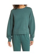 RAILS Alice Cotton Blend Sweatshirt, Organic Cotton Forest Green, Large,... - $73.87