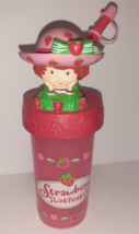 Zak Designs Kids Strawberry Shortcake Tumbler With Straw Drinking Cup Y2K NEW - $14.85