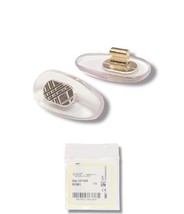Burberry Nose Pads Fits Sunglasses Eyeglasses Clear Golden PUSH IN Genuine - $925.03 MXN