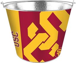 Collegiate Ice Beer Buckets 5qt USC 2 Sided Logo - £18.07 GBP