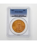 1927 St. Gaudens Gold Double Eagle Graded by PCGS as MS65+ - $86,760.39 MXN