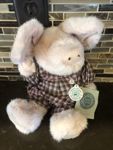 Boyds Bears Kaitlin (Pig) #91601-02 Plaid Overalls ~ 8&quot; Plush with Tag - $15.98