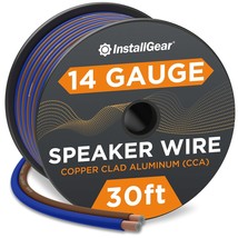 14 Gauge Speaker Wire Cable 30 Feet 14 AWG Speaker Wire Cable for Car Speakers S - £18.85 GBP