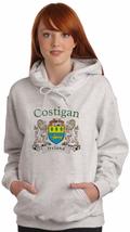 Costigan Irish Coat of Arms Ash Hooded Sweat shirt - £28.38 GBP+