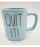 Rae Dunn Blue Quit It! Coffee Mug #181 By Magenta Matte New - €11,08 EUR