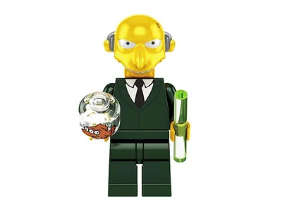 BBStore Minifigure Custom Toy Mr. Burns The Simpsons Cartoon - £4.48 GBP