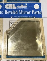 CRL 2” Mitered Corner Beveled Mirror For 2” Beveled Mirror Trim BM4M2 - $15.45