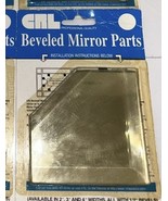 CRL 2” Mitered Corner Beveled Mirror For 2” Beveled Mirror Trim BM4M2 - $21.19 CAD