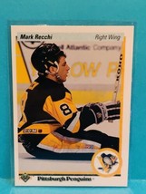 1990-91 Upper Deck Hockey MARK RECCHI Rookie Card #178 Pittsburgh Penguins - £0.79 GBP