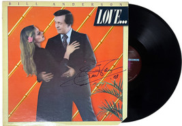 Bill Anderson signed 1978 Love...&amp; other sad stories Album Cover/LP/Vinyl Record - £47.01 GBP