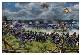 Gettysburg Civil War Barksdale 17TH Mississippi Civil War Battle 4X6 Photo - £6.26 GBP